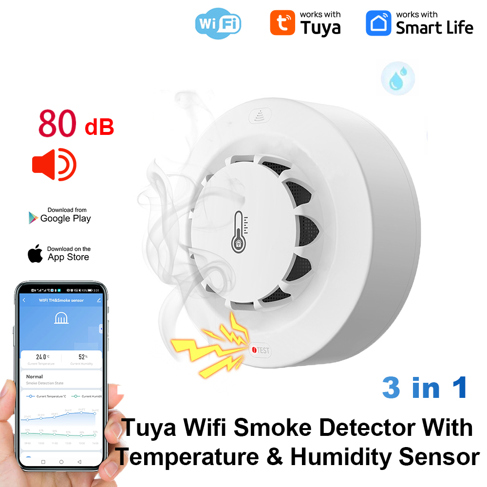 Wifi Thermostat - Czujnik temperatury i wilgotności Tuya WiFi,