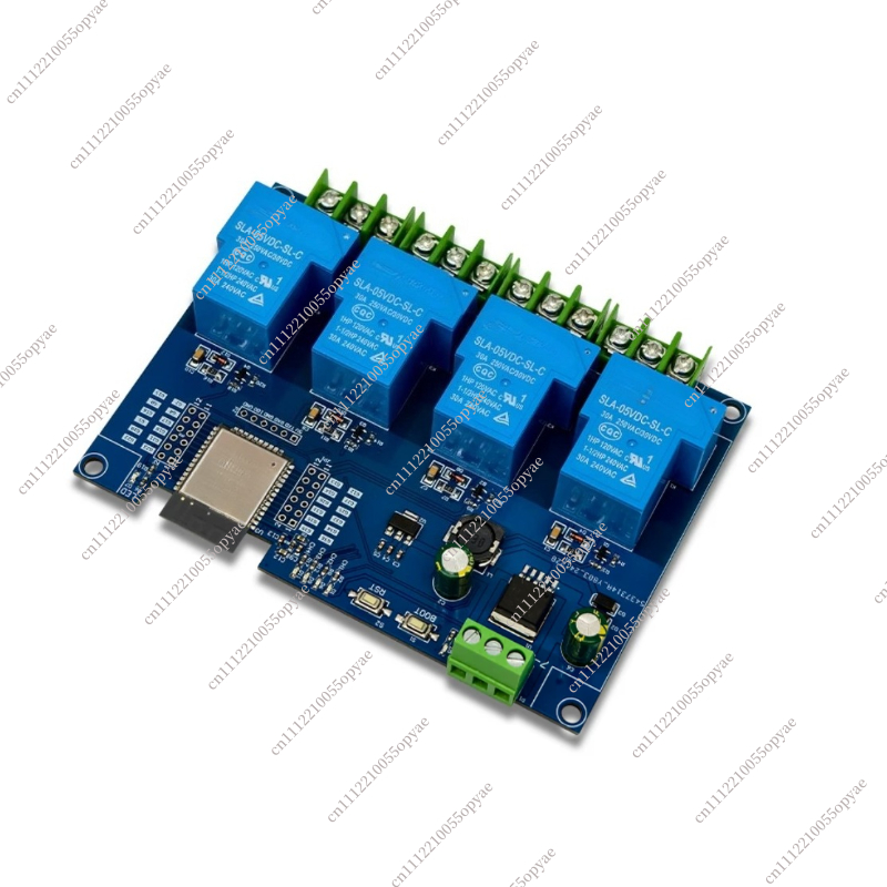 Smart Home Automation Kit - Płytka rozwojowa ESP32E, 4-kanałowy moduł przekaźnikowy