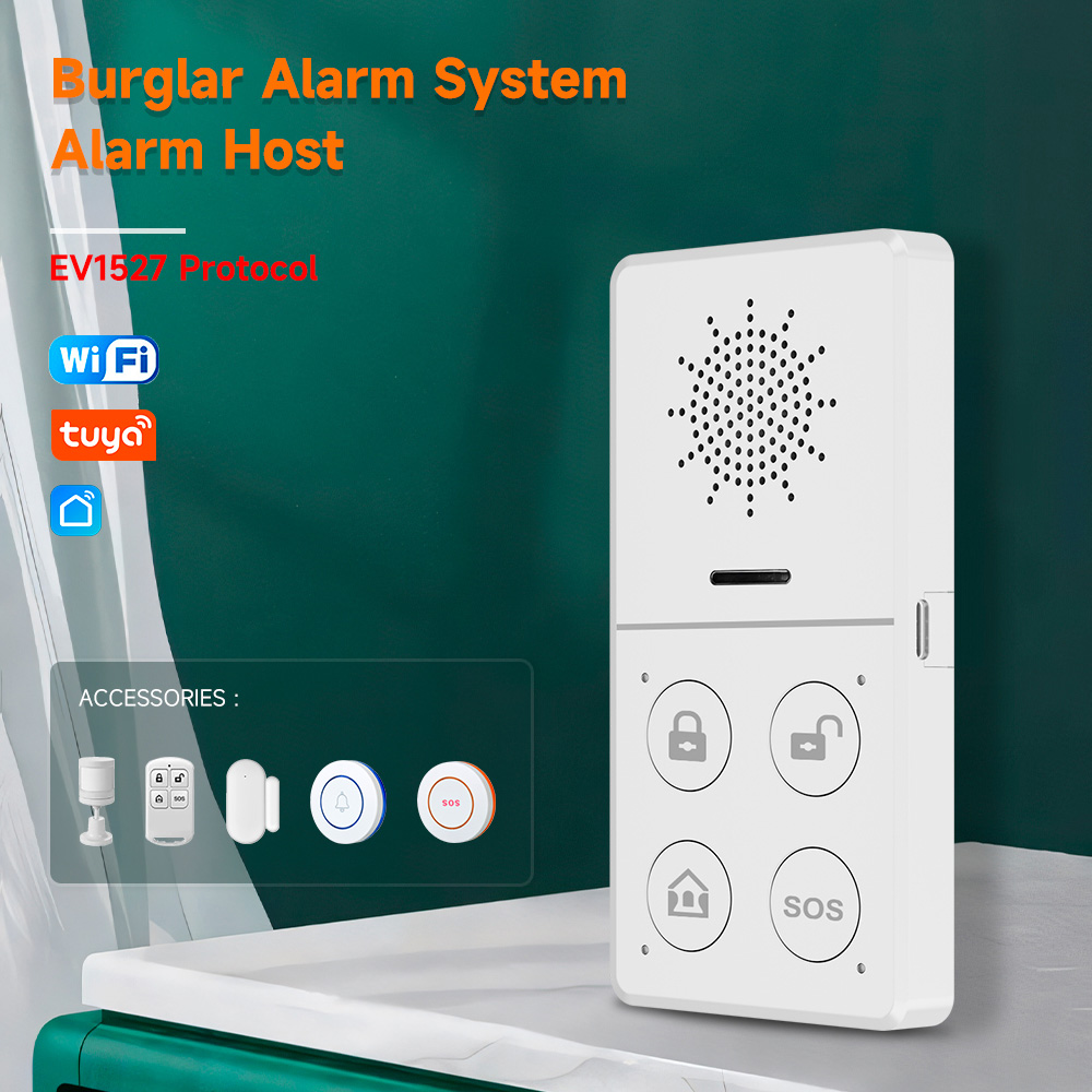 Smart Home Automation Kit - Tuya Wifi inteligentny System alarmowy 433M