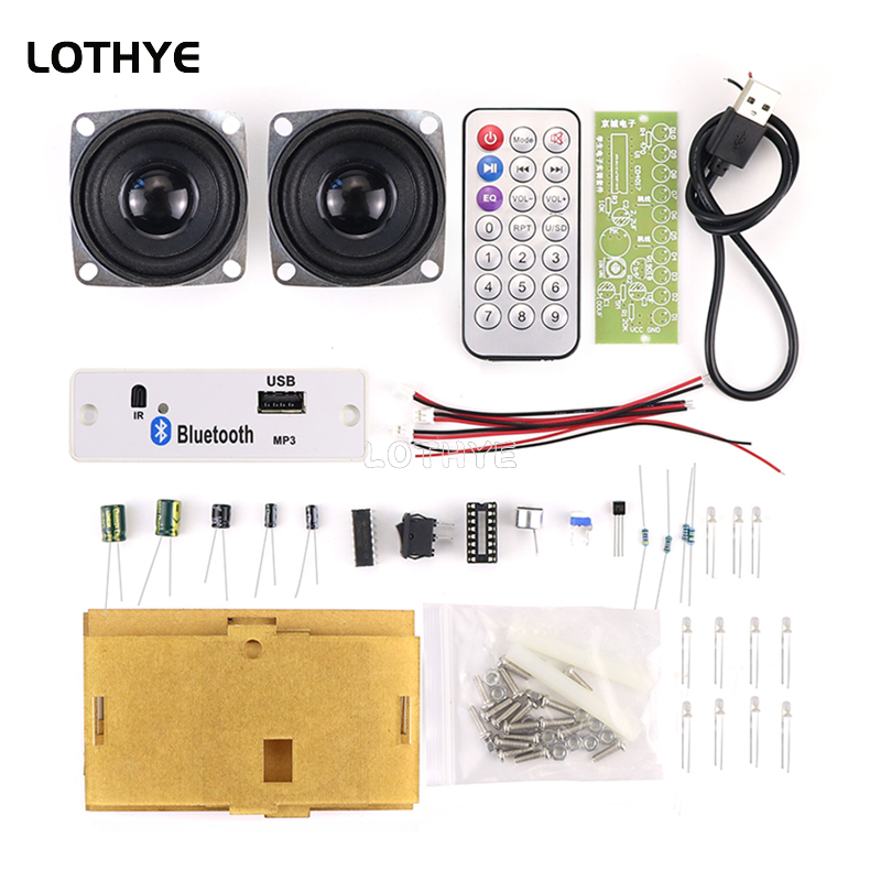 Electronics Project Kit - Mini Wzmacniacz Audio Bluetooth 3W*2 Zestaw