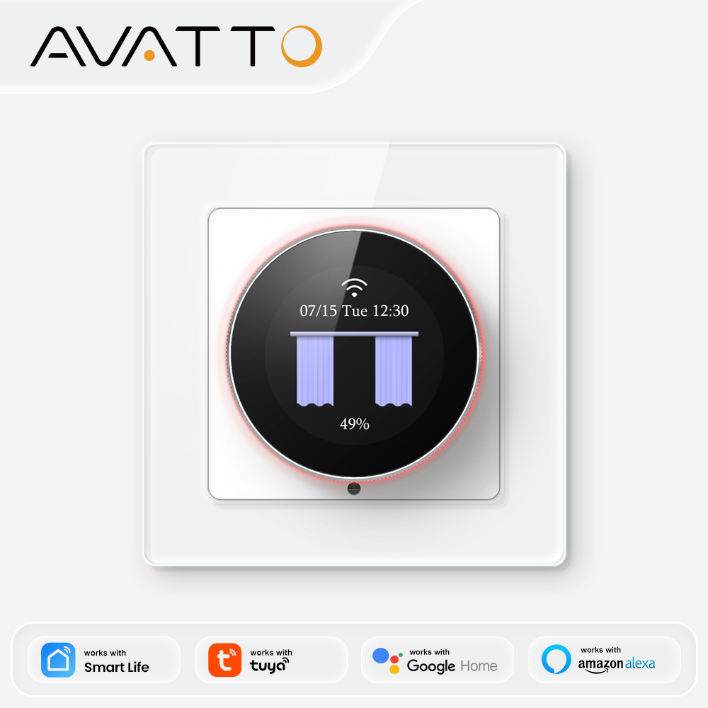Smart Light Switch Wifi - Inteligentny przełącznik rolet AVATTO WiFi z