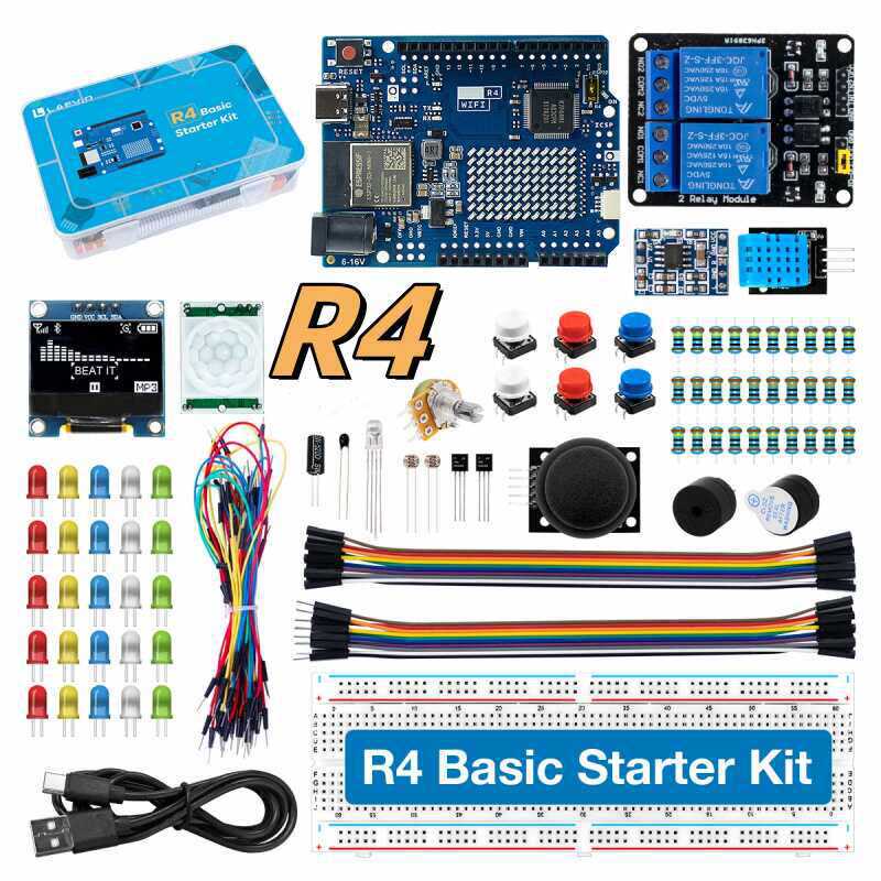 Sensor Kit Arduino - Zestaw startowy UNO R4 z obsługą