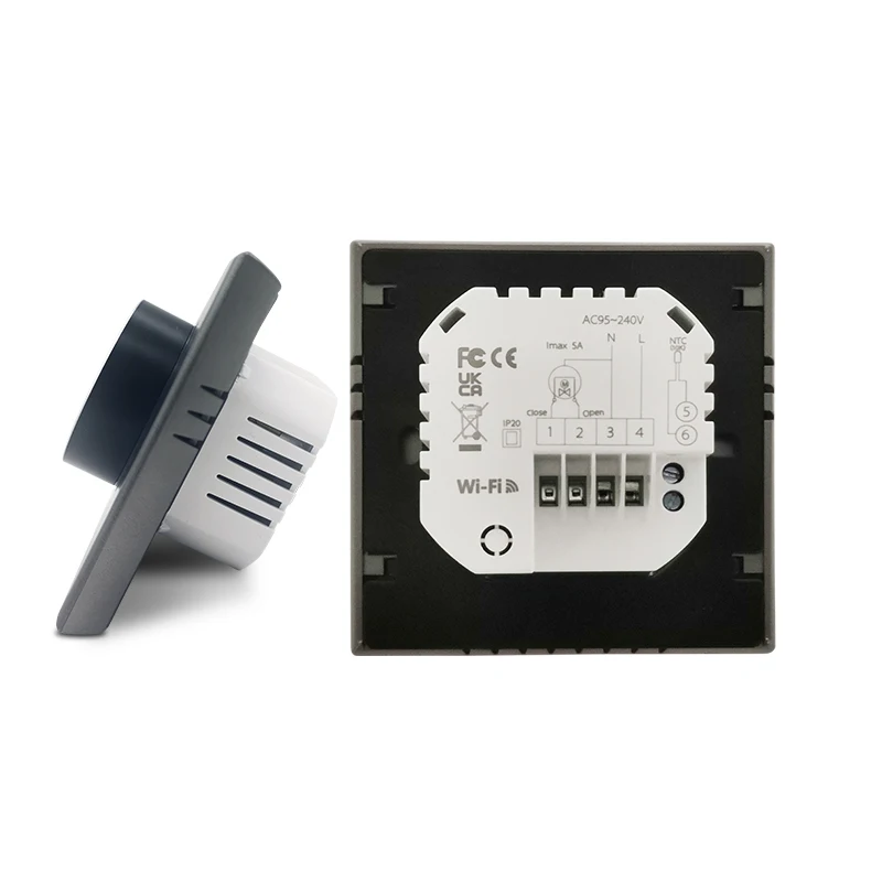 Wifi Thermostat - W magazynie: Termostat Tuya z pokrętłem,