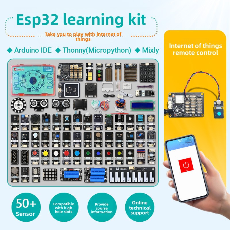 Iot Kit Beginner - Zestaw rozwojowy ESP32 IoT dla początkujących,