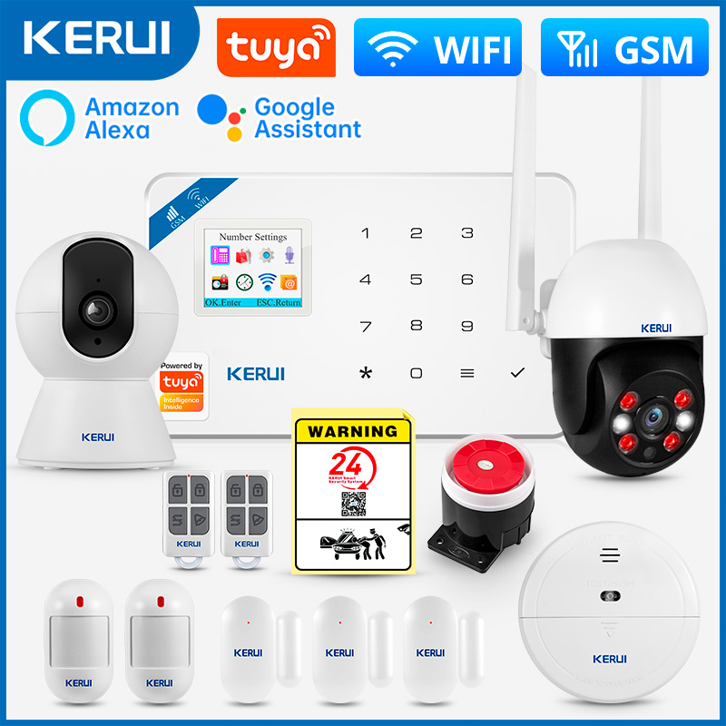 Smart Home Automation Kit - KERUI W181 System alarmowy Secutrity Home