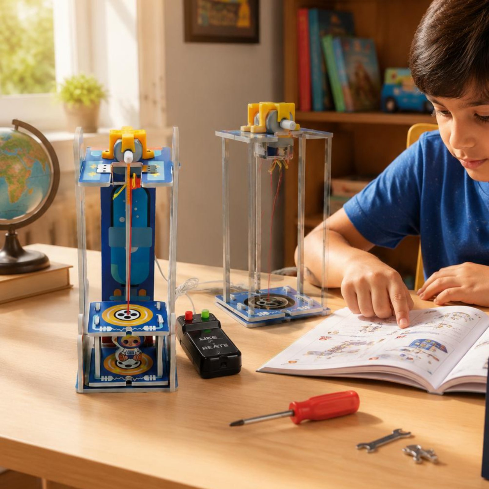 Drewniany model windy do samod – Stem Robotics Kit recenzja i cena