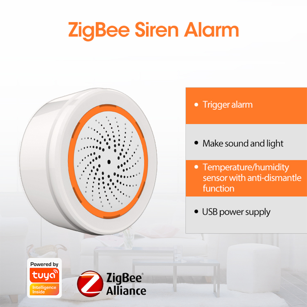 NEO-Tuya Zigbee Siren Gateway  – Smart Home Automation Kit recenzja i cena