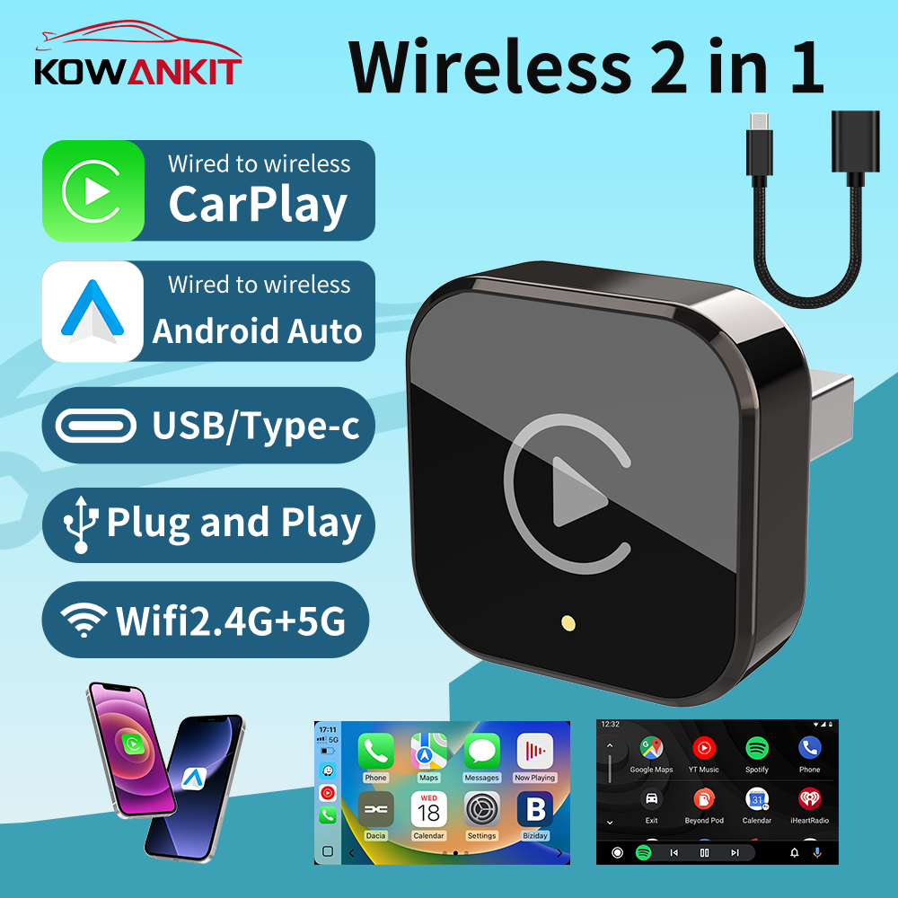 Adapter Wireless Carplay Andro – Wifi Smart Plug recenzja i cena