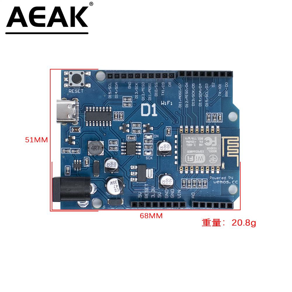 Płytka rozwojowa WeMos D1 UNOR – Esp32 Smart Home Kit recenzja i cena