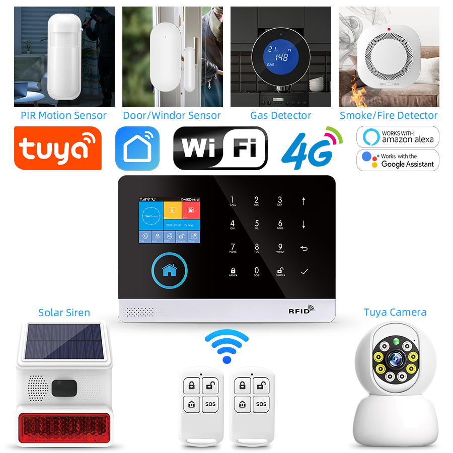 4G GSM Wifi bezprzewodowy Syst – Smart Home Automation Kit recenzja i cena