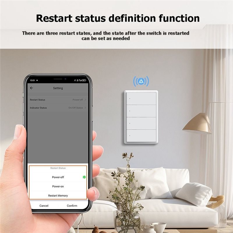 AAAN - Sterowany głosem Tuya W – Smart Light Switch Wifi recenzja i cena