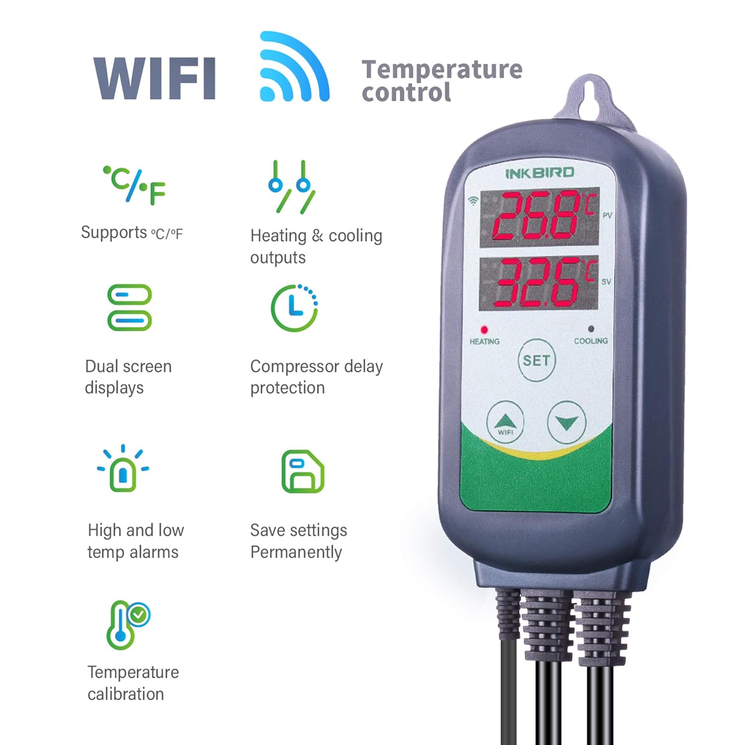 INKBIRD ITC-308-WiFi cyfrowy r – Wifi Thermostat recenzja i cena