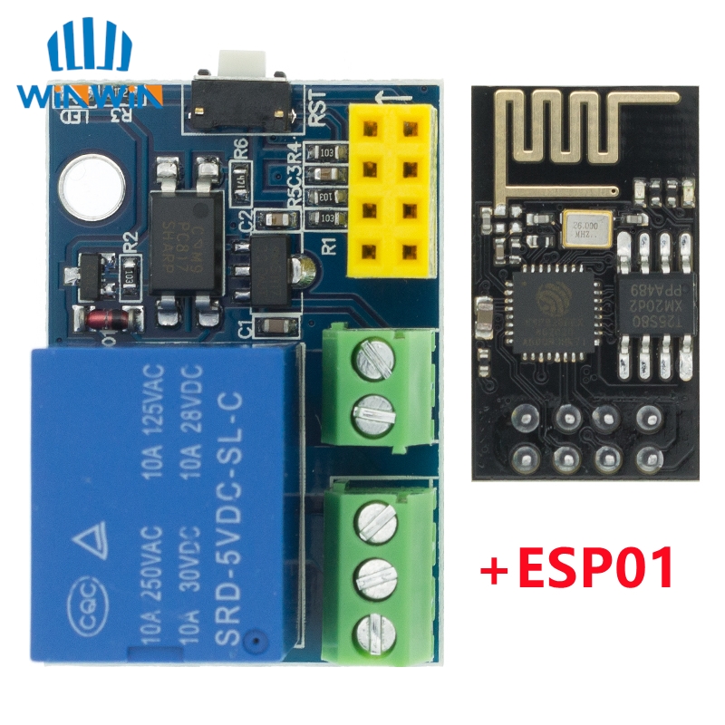 ESP8266 ESP-01 ESP-01S 5V Modu – Esp8266 Relay Module recenzja i cena