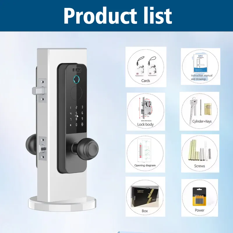 Zamek do drzwi z rozpoznawanie – Smart Door Lock Wifi recenzja i cena