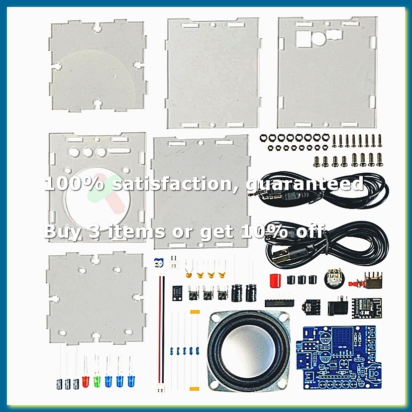 Zestaw DIY Głośnika Bluetooth  – Electronics Project Kit recenzja i cena