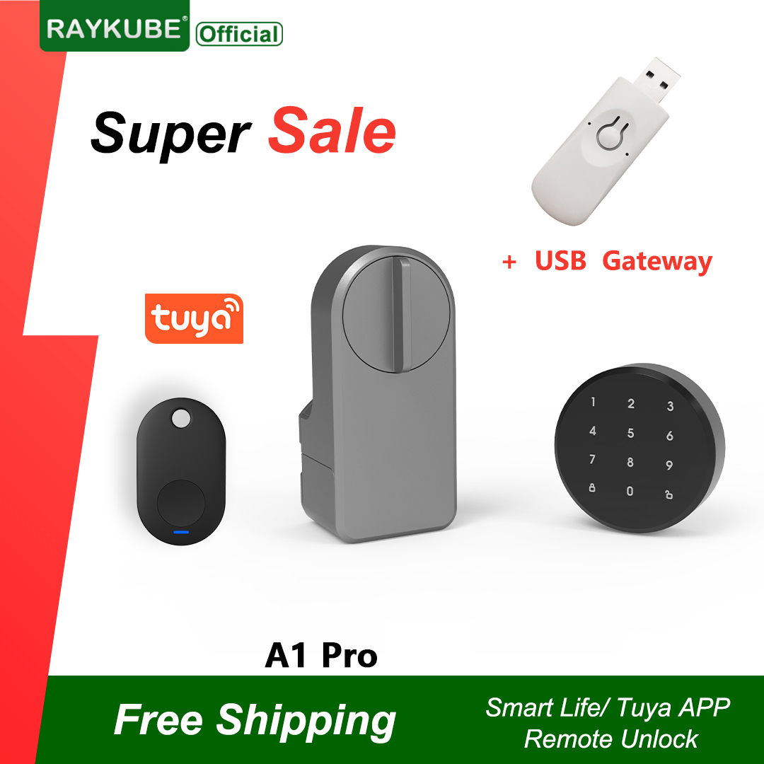RAYKUBE A1 Pro Tuya BEL Inteli – Smart Door Lock Wifi recenzja i cena