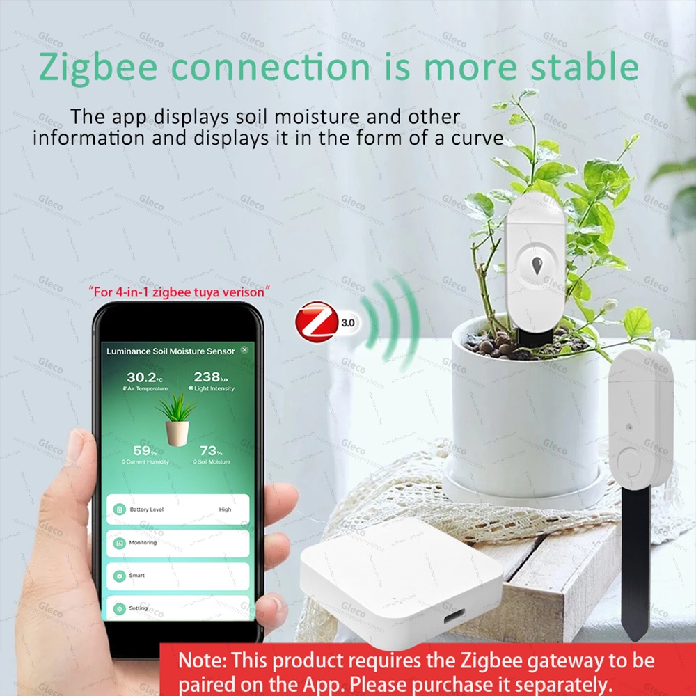 Czujnik wilgotności gleby Zigb – Smart Home Automation Kit recenzja i cena