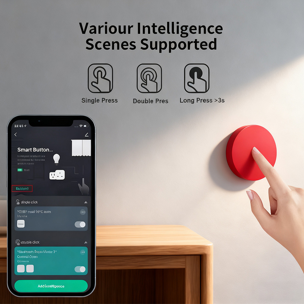 Przycisk sceny bezprzewodowego – Smart Light Switch Wifi recenzja i cena