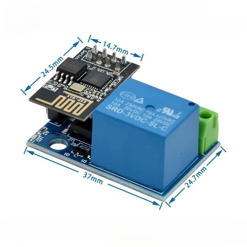 Nowy moduł ESP8266 ESP-01 ESP- – Esp8266 Relay Module recenzja i cena