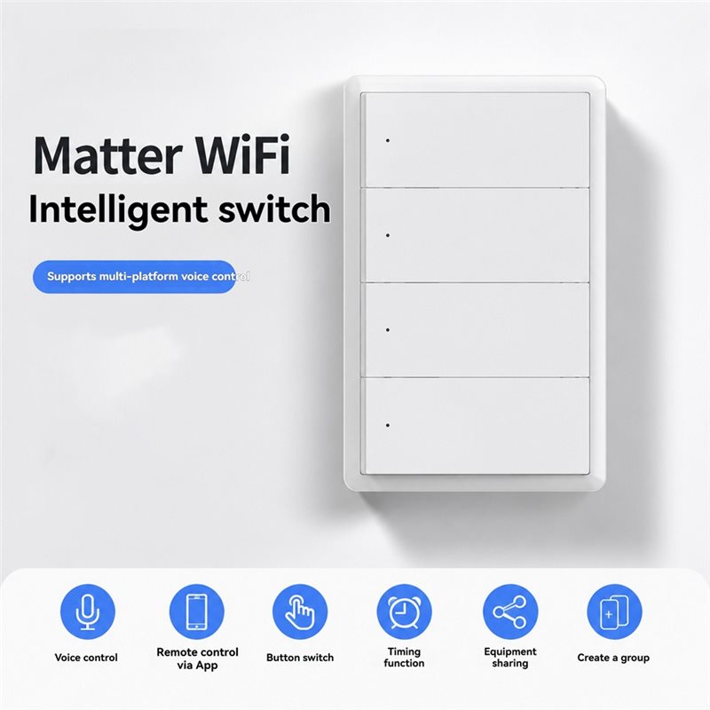 DTA4 – inteligentny przełączni – Smart Light Switch Wifi recenzja i cena