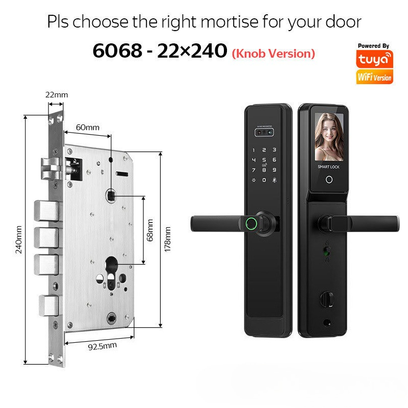 EGFirtor Półautomatyczny Zamek – Smart Door Lock Wifi recenzja i cena