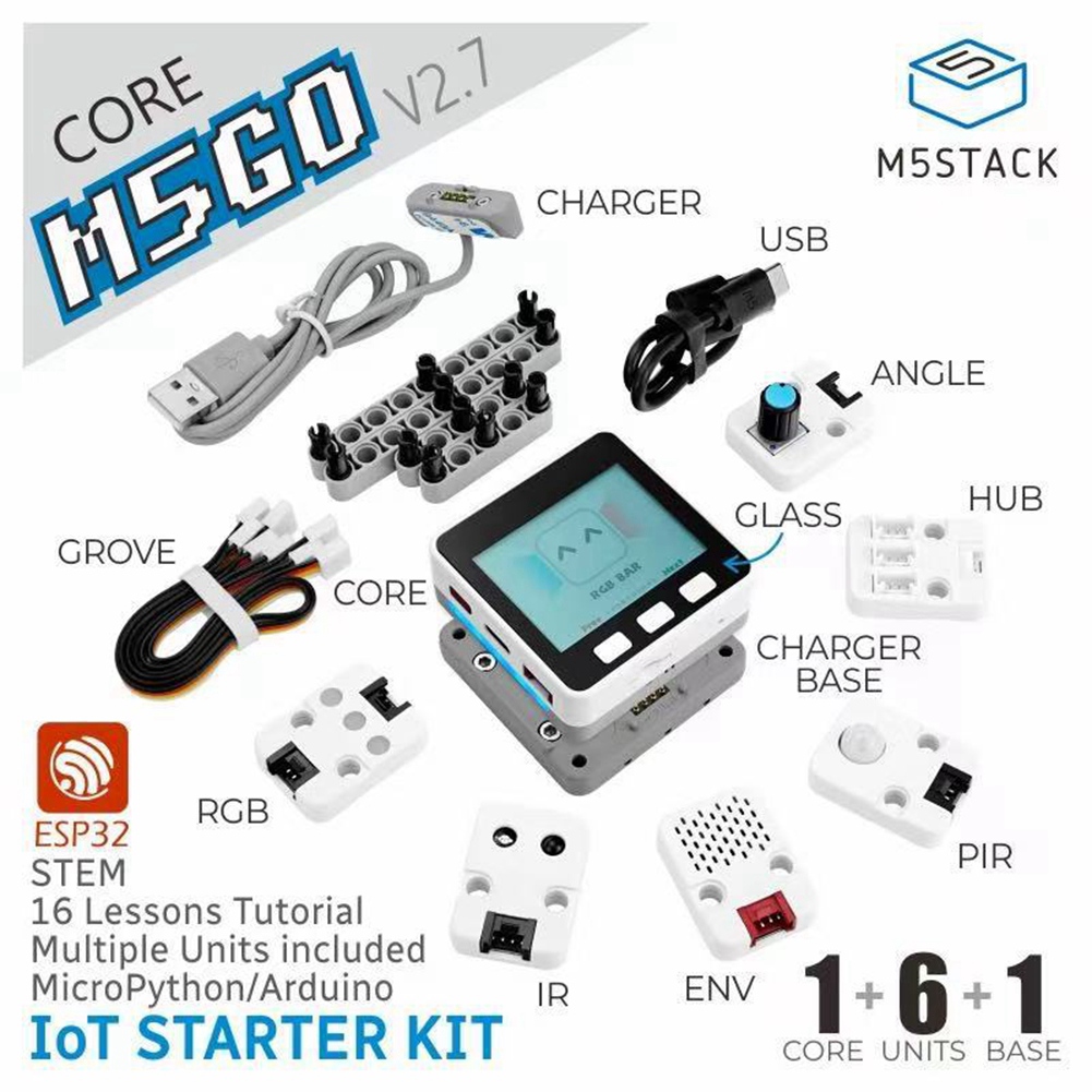 Zestaw startowy IoT M5stack M5 – Iot Kit Beginner recenzja i cena