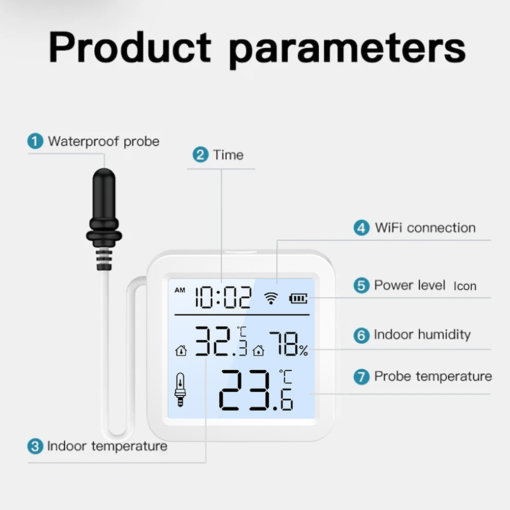 Czujnik temperatury i wilgotno – Wifi Thermostat recenzja i cena