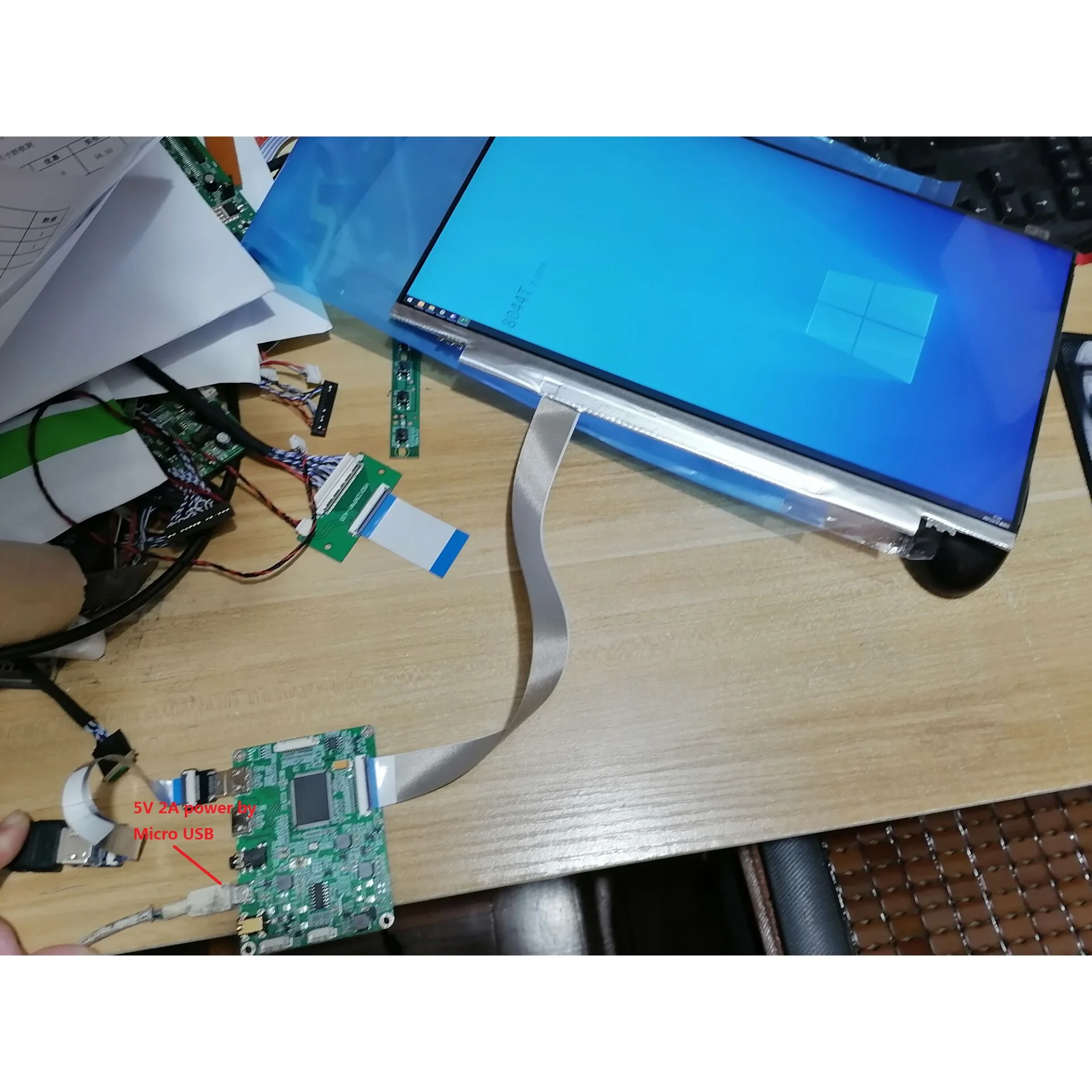 Zestaw do monitora B140HAN01 2 – Microcontroller Kit recenzja i cena